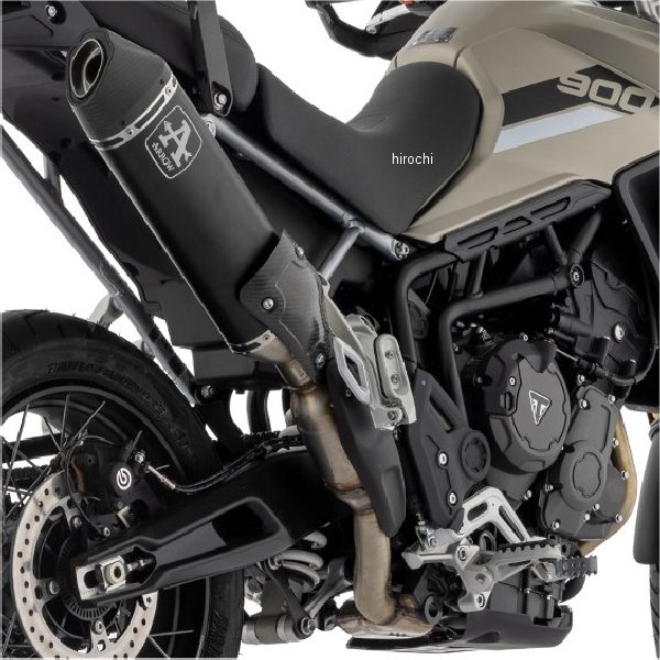 フルエキゾースト Veloce(ヒートシールド付) 20年-23年 TIGER850Sport アルミダーク