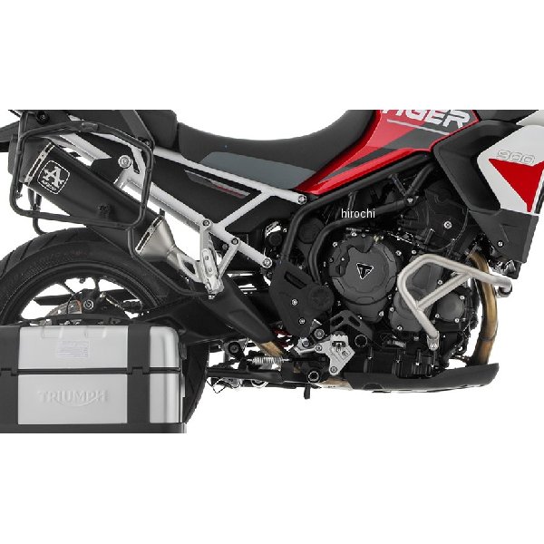 フルエキゾースト Veloce(ヒートシールドなし) 20年-23年 TIGER850Sport アルミダーク