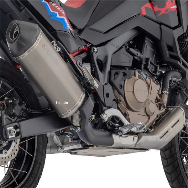 スリップオンマフラー レーシング Sonora 24年 アフリカツイン CRF1100L チタン