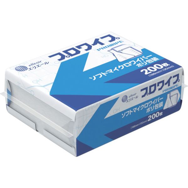 プロワイプソフトマイクロワイパーポリ包装 200枚X72P入り