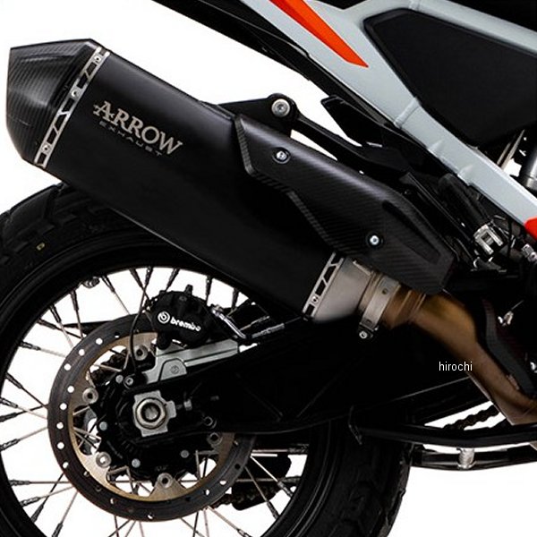 フルエキゾーストマフラー Sonora 21年-22年 1290スーパーアドベンチャーS チタンダーク/カーボンエンド