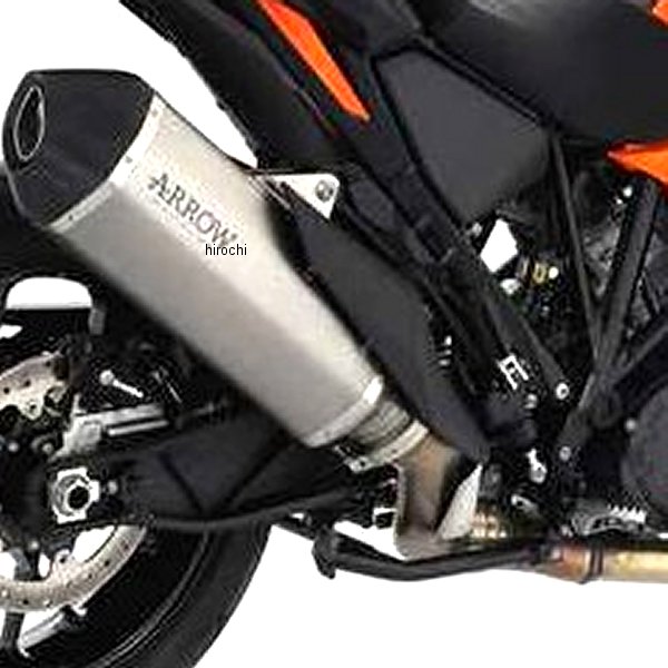 スリップオンマフラー SONORA 21年 KTM 1290SuperAdventureS チタン/カーボンエンド