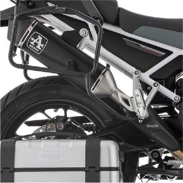 スリップオンマフラー Veloce(ヒートシールドなし) -23年 TIGER850Sport アルミダーク