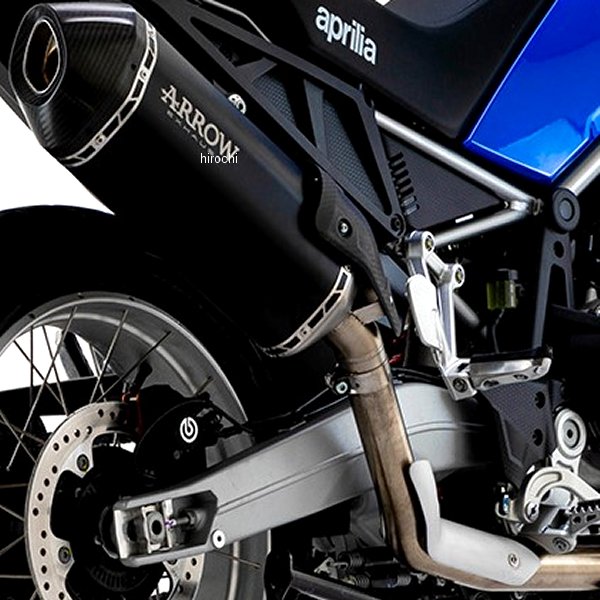 スリップオンマフラー SONORA 22年 Aprilia Tuareg660 チタンダーク/カーボンエンド