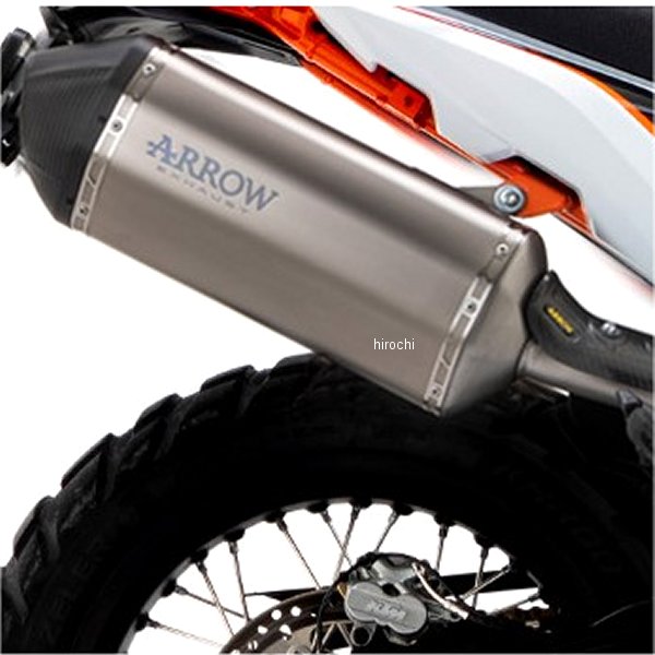 スリップオンマフラー Sonora 21年-22年 890アドベンチャー チタン/カーボンエンド