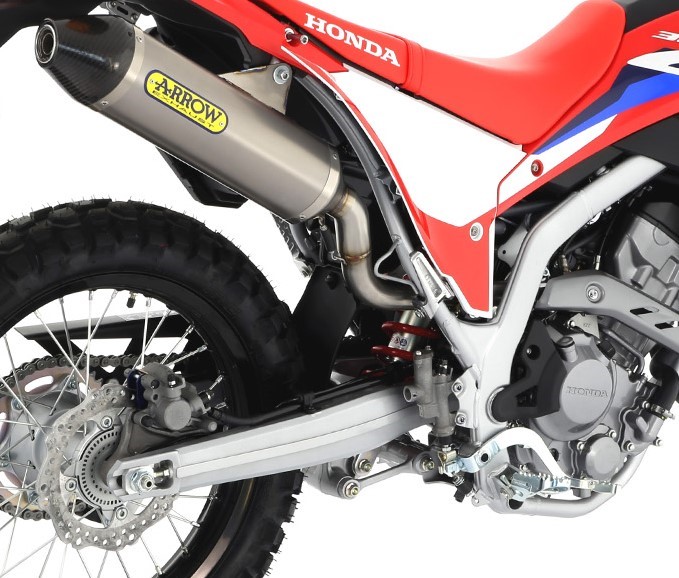 スリップオンマフラー Thunder(触媒あり) 21年-24年 CRF250ラリー チタン