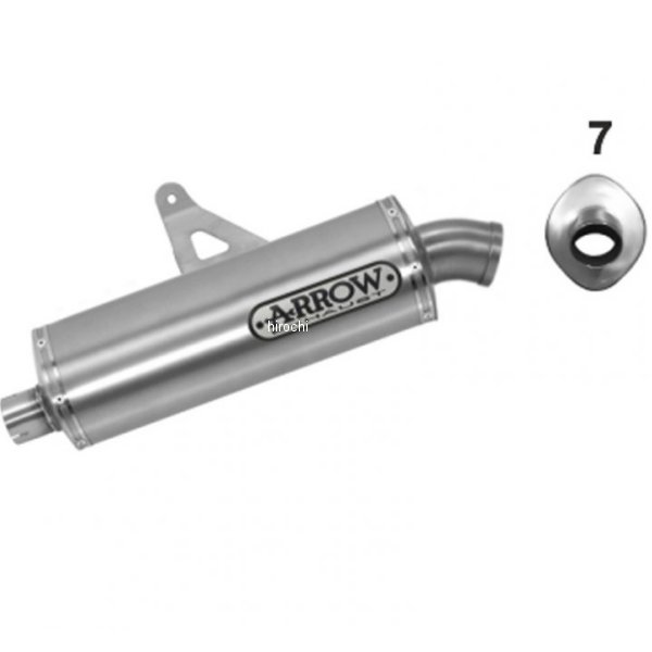 スリップオンマフラー MAXI RACE TECH 16年-19年 CRF1000L AfricaTwin チタン/ステンレスエンド