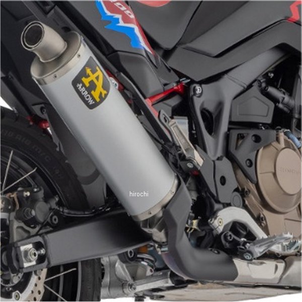 スリップオンマフラー Maxi Race-Tech 24年 アフリカツイン CRF1100L アルミ/ステンエンド