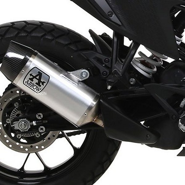 スリップオンマフラー INDY RACE 20年 KTM 390Adventure チタン/カーボンエンド