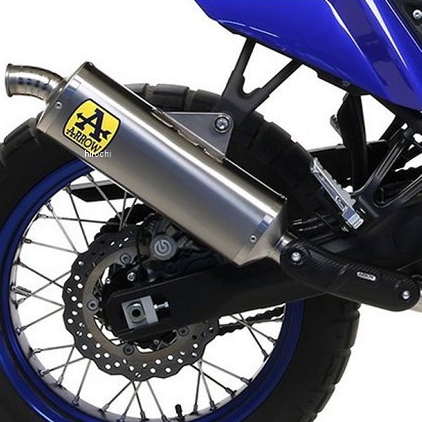 スリップオンマフラー INDY RACE 19年-21年 Tenere700 アルミ/ステンレスエンド