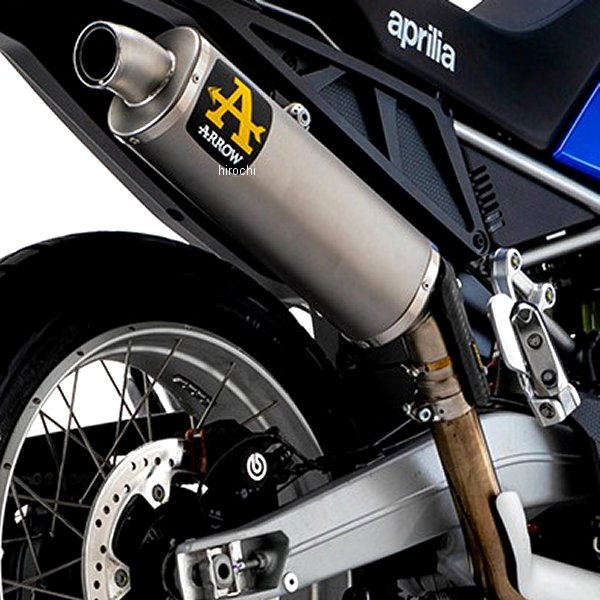 スリップオンマフラー INDY RACE 22年 Aprilia Tuareg660 チタン/ステンレスエンド