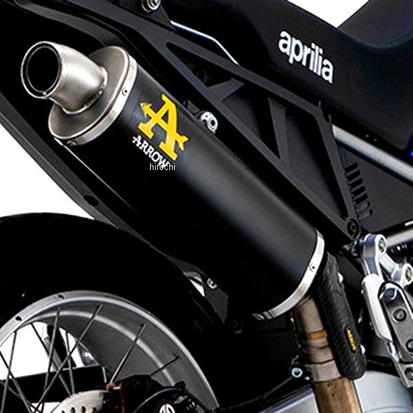 スリップオンマフラー INDY RACE 22年 Aprilia Tuareg660 チタンダーク/ステンエンド