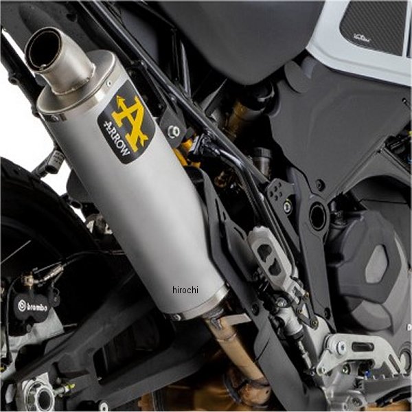 スリップオンマフラー INDY RACE 22年 ドゥカティ デザートX950 アルミ/ステンエンド