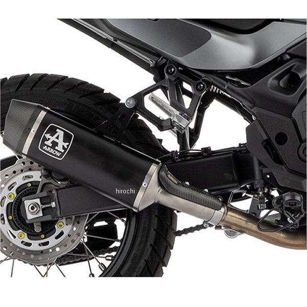 スリップオンマフラー Indy Race 23年 XL750 TRANSALP アルミダーク/カーボンエンド