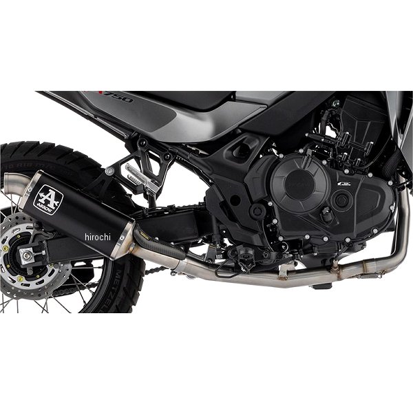 フルエキゾースト Indy Race 23年 XL750 TRANSALP アルミダーク/ステンエンド