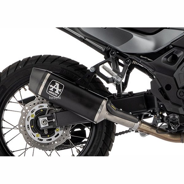 スリップオンマフラー Indy Race 25年 XL750トランザルプ アルミダーク/カーボンエンド