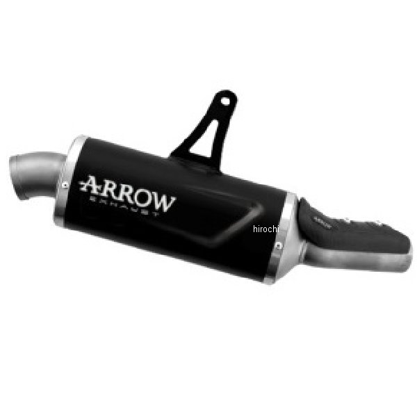 スリップオンマフラー Indy Race EVO 23年 XL750 アルミダーク/ステンレス