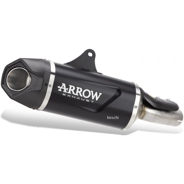 フルエキゾーストマフラー Indy Race EVO 25年 アプリリア Tuareg660 アルミダーク/カーボンエンド