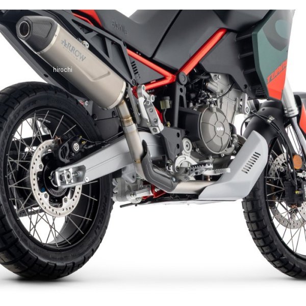 フルエキゾーストマフラー Indy Race EVO 25年 アプリリア Tuareg660 チタン/カーボンエンド