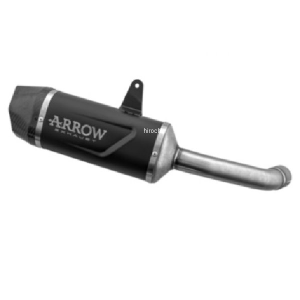 スリップオンマフラー Indy Race EVO 19年-23年 テネレ700 アルミダーク