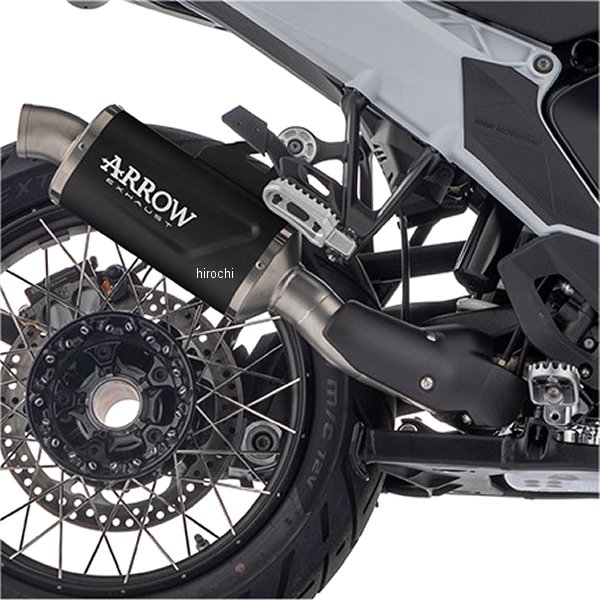 スリップオンマフラー Indy Race EVO 24年 R1300GS アルミダーク/ステンエンド