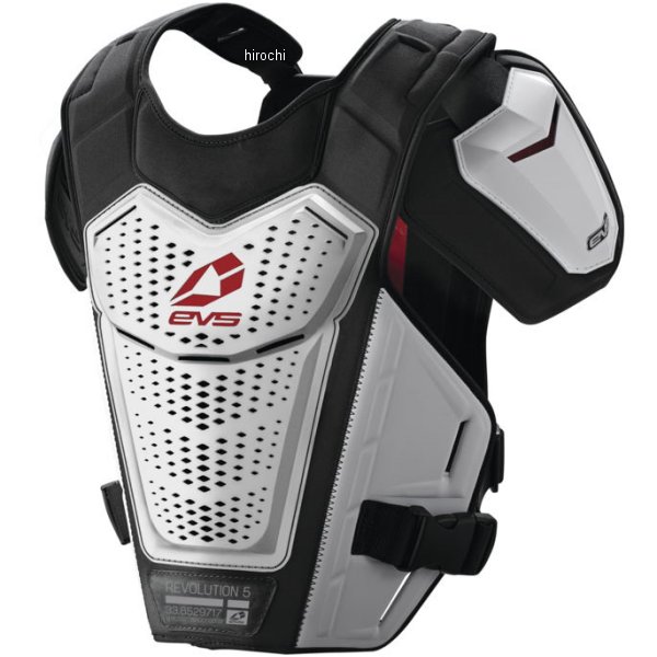 チェストプロテクター(胸部) Revo 5 2019白 SM/MD