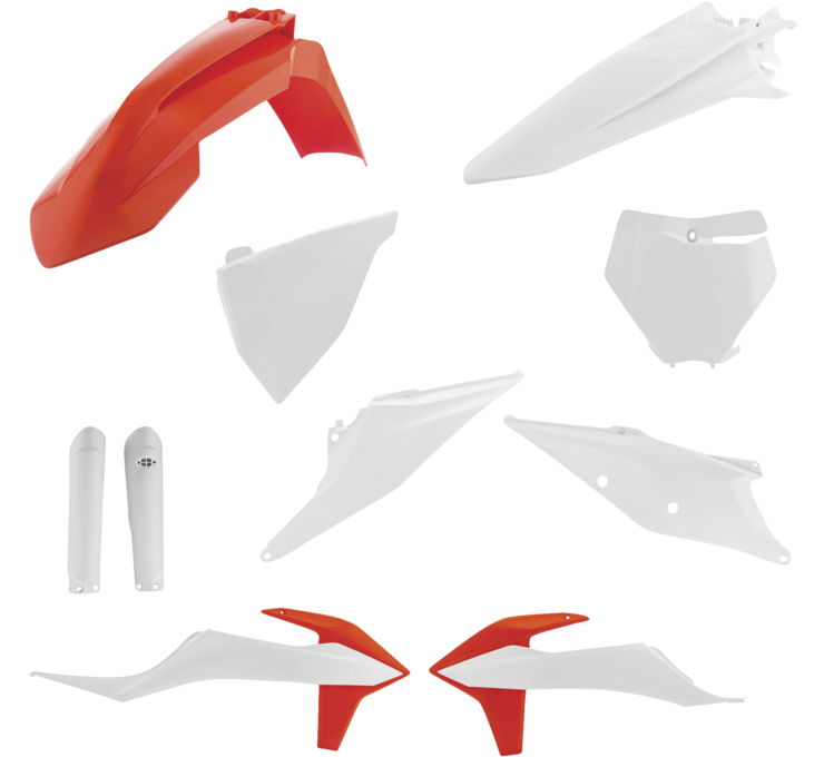 外装キット 19年-22年 KTM SX125 オレンジ/白