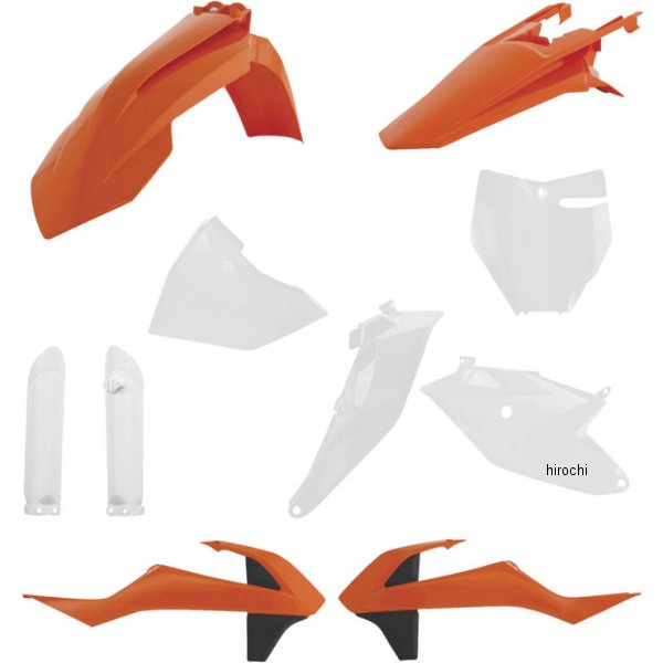 外装キット 21年-24年 GasGas MC85 オレンジ/白