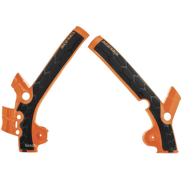 フレームガード X-Grip 13年-17年 ハスクバーナ TC 85 オレンジ/黒