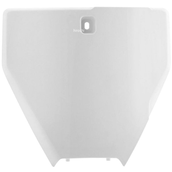 フロントゼッケンプレート 16年-18年 ハスクバーナ TC125 白