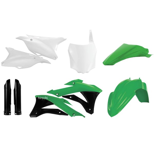 外装キット 14年-21年 KX85/100 緑/白/黒