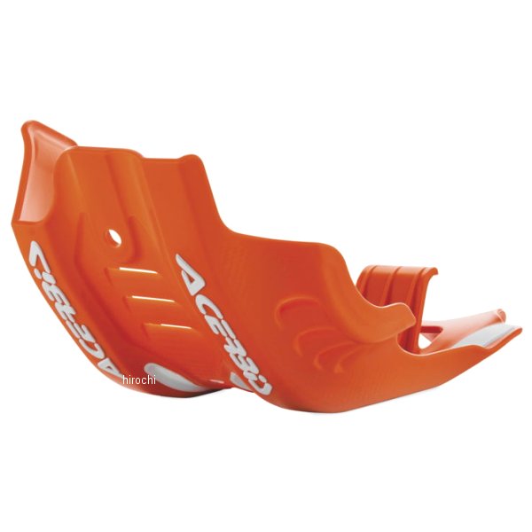 スキッドプレート 16年-19年 KTM SX-F オレンジ/白