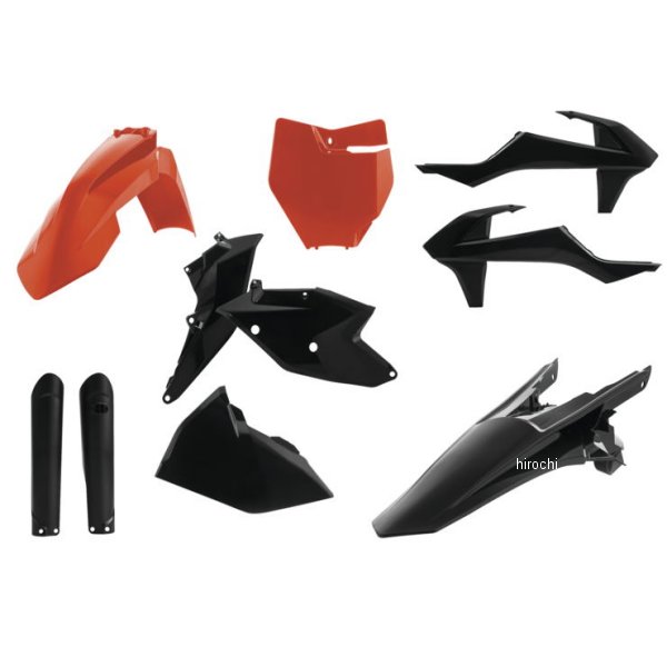 外装キット 16年-18年 KTM SX125 オレンジ/黒