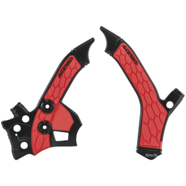 フレームガード X-Grip 13年-20年 CRF250L 黒/赤
