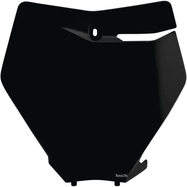 フロントゼッケンプレート 19年-22年 KTM XC125 黒