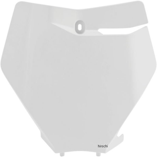 フロントゼッケンプレート 19年-22年 KTM XC250 白