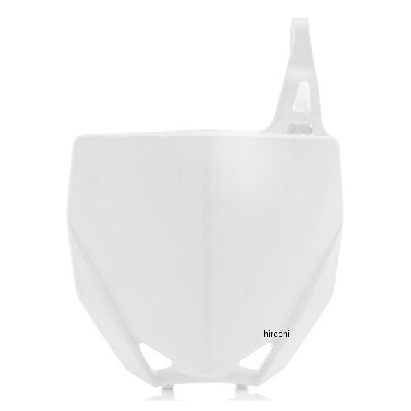 フロントゼッケンプレート 18年-24年 YZ65 白