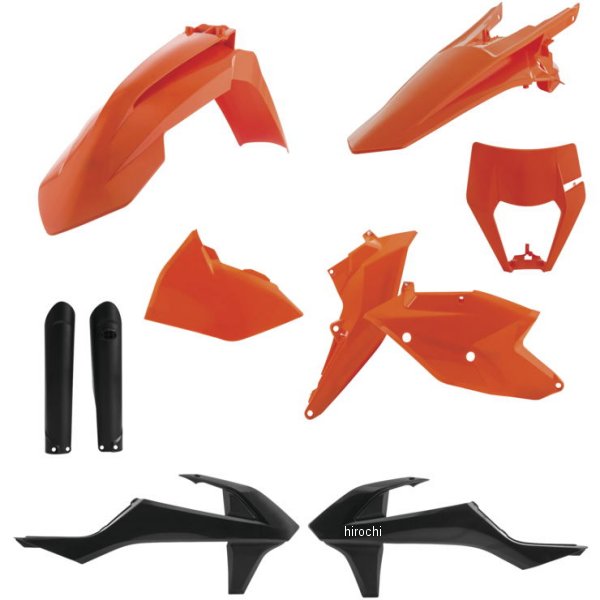 外装キット 17年-19年 KTM XC-W150 オレンジ/黒
