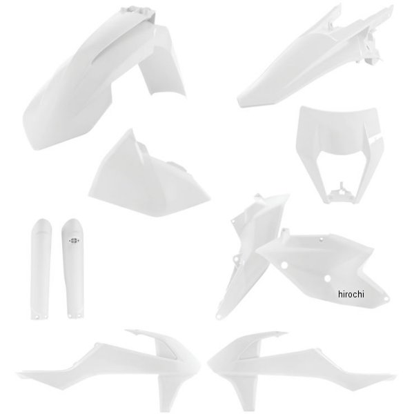 外装キット 17年-19年 KTM XC-W150 白