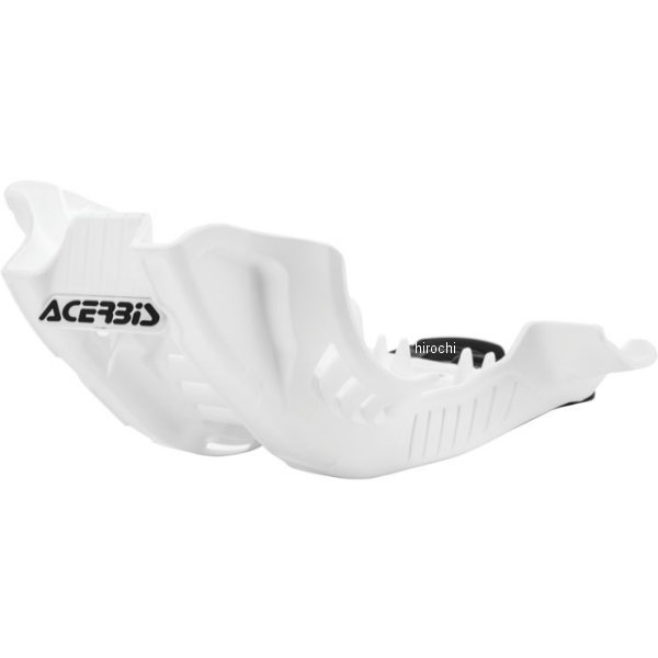 スキッドプレート ラージ 19年-22年 KTM SX-F250 白/黒