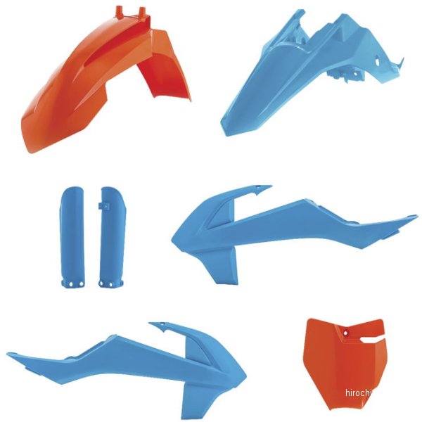 外装キット 16年-18年 KTM SX65 オレンジ/ライトブルー