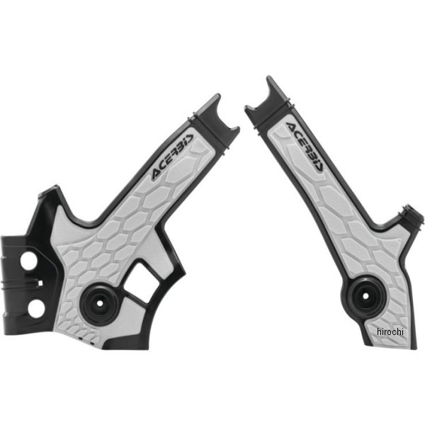 フレームガード X-Grip 96年以降 DR650 黒/グレー