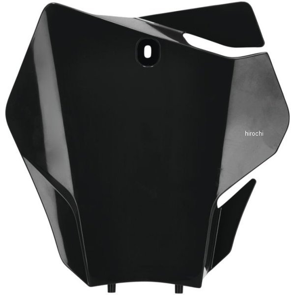 フロントゼッケンプレート 21年-23年 GasGas MC125 黒