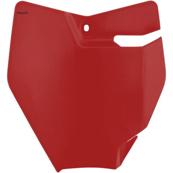 フロントゼッケンプレート 16年-23年 KTM X65 赤