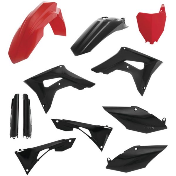 外装キット 19年-22年 CRF250R 赤/黒