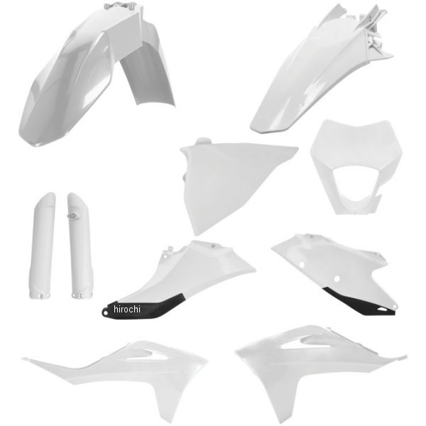 外装キット 21年-23年 GasGas EC250 白/黒