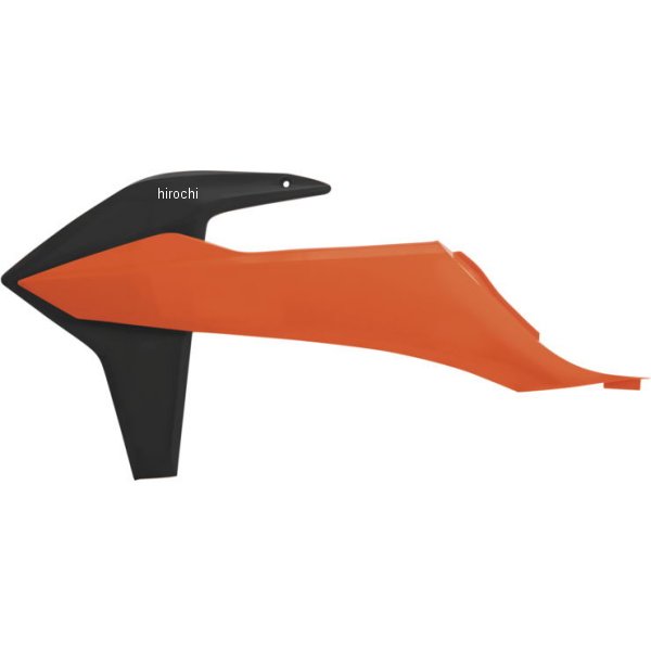 ラジエーターシュラウド 19年-23年 KTM SX125 オレンジ/黒