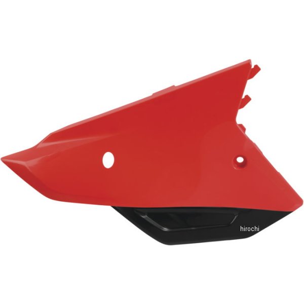 サイドプレート アッパー/ロワー 21年以降 CRF250R 赤/黒