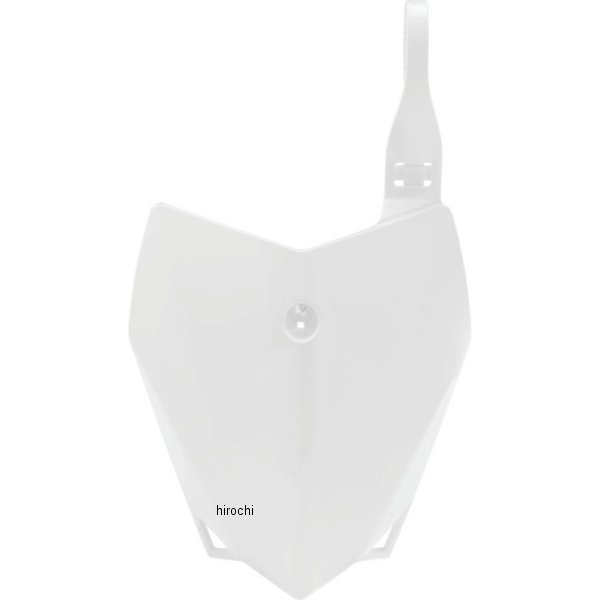 フロントゼッケンプレート 10年以降 KLX110 白