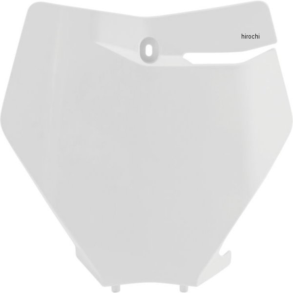 フロントゼッケンプレート 19年-22年 KTM XC125 白